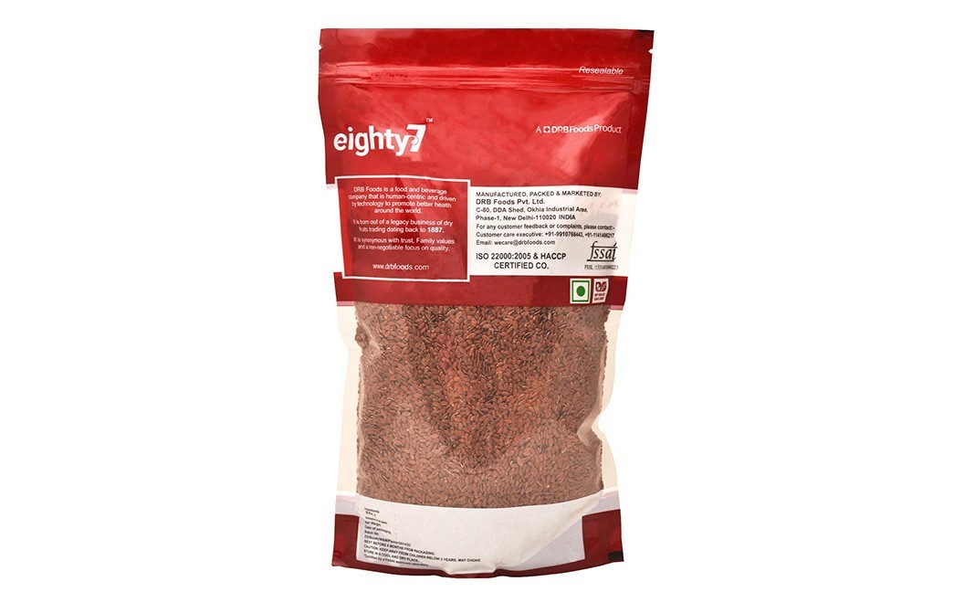 Eighty7 Flax Seeds    Pack  1 kilogram